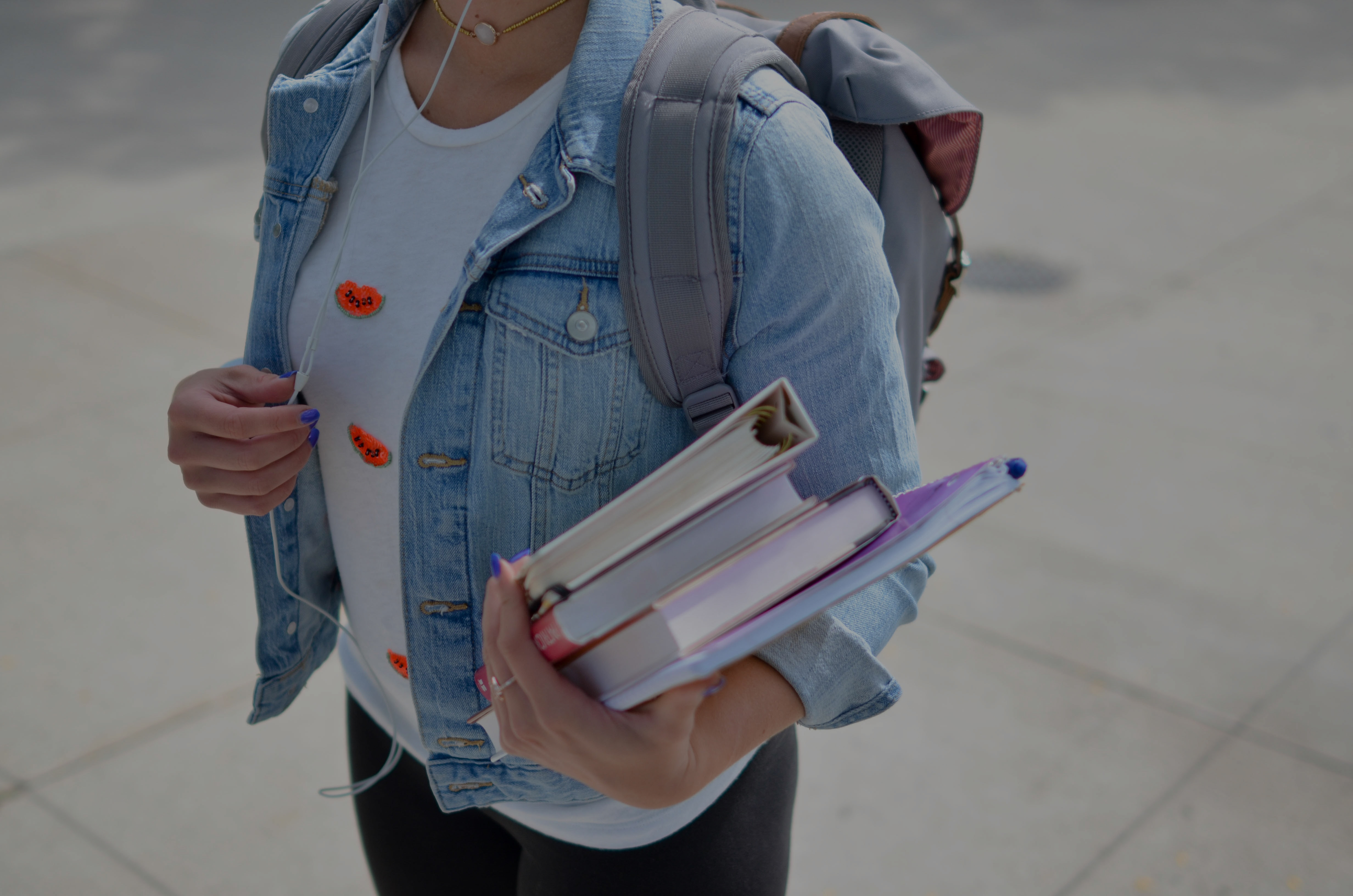 Student preparing to apply to university